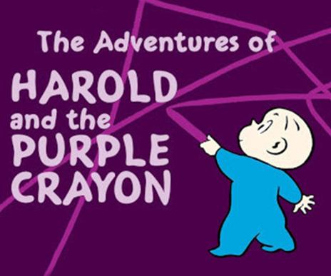 harold and the purple crayon image